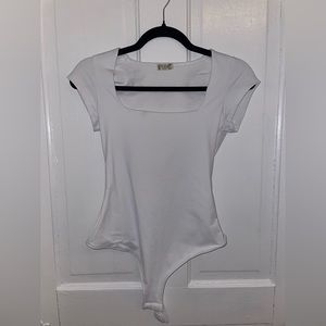 Free People Fair and Square Neck Body Suit